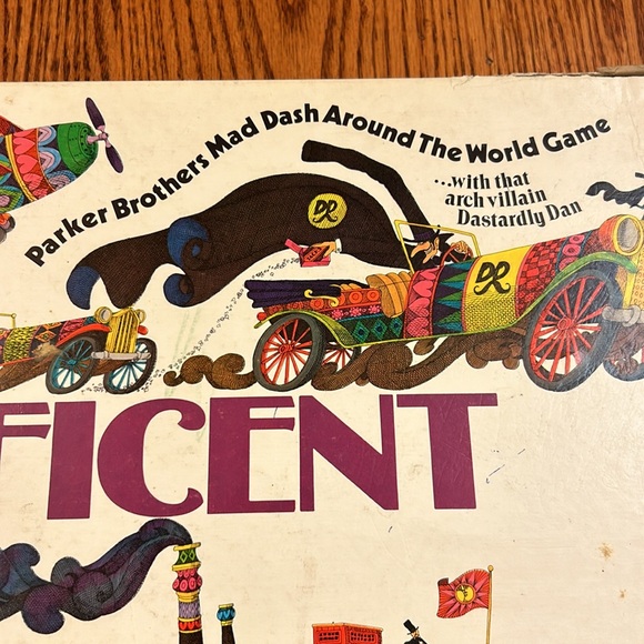 Vintage 1975 The Magnificent Race Board Game by Parker Brothers w/ Dastardly Dan - Picture 2 of 16